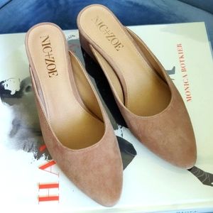NIC+ZOE “Jayla” Mules, Blush Neutral